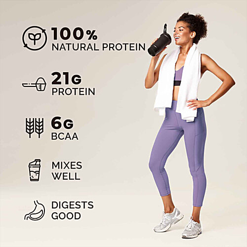 Auric Vegan Protein Powder For Men & Women - Dark Chocolate Flavour, 39 g (8 Sachets) 