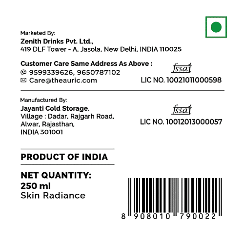 Buy Auric Skin Radiance Drink Natural Ayurvedic Glow, Low Calorie