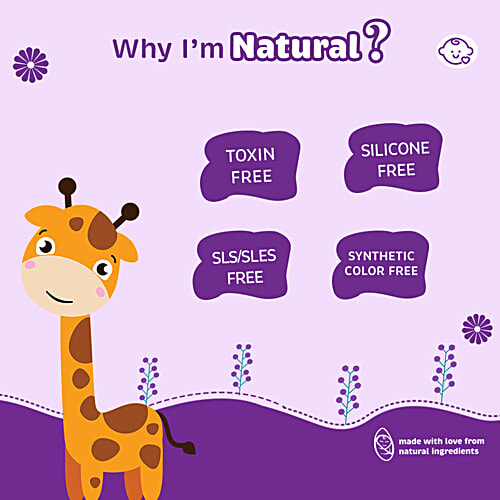 Khadi Natural Baby Hair Oil - With Coconut & Sesame Oil, Mineral Oil & Paraben Free, 150 ml  