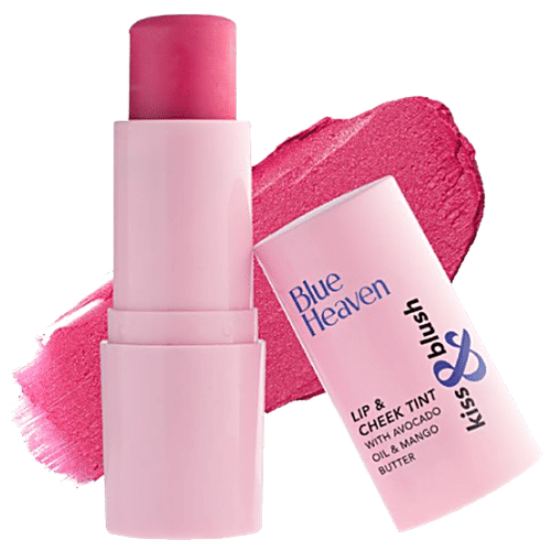 Buy Blue Heaven Kiss & Blush Lip & Cheek Tint Provides Bright Look