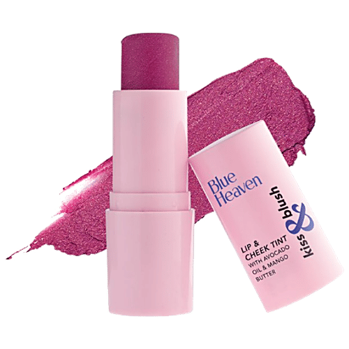 Buy Blue Heaven Kiss & Blush Lip & Cheek Tint Provides Bright Look