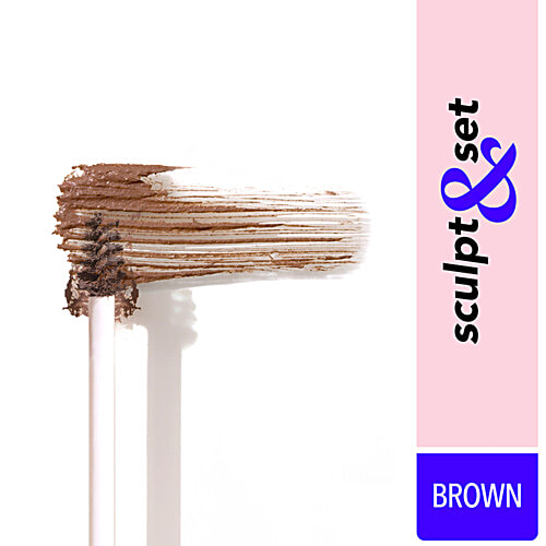 Blue Heaven Sculpt & Set Eyebrow Gel - Creamy, 8 g Brown 