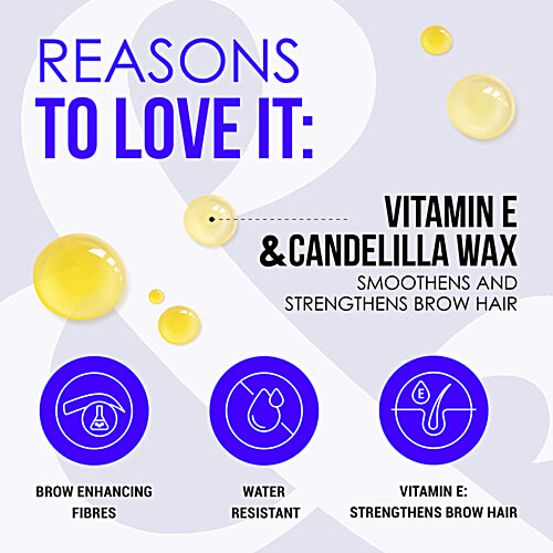 Blue Heaven Sculpt & Set Eyebrow Gel - Creamy, 8 g Brown 