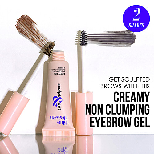 Blue Heaven Sculpt & Set Eyebrow Gel - Creamy, 8 g Brown 
