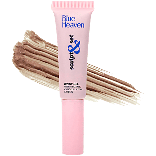 Blue Heaven Sculpt & Set Eyebrow Gel - Creamy, 8 g Brown 