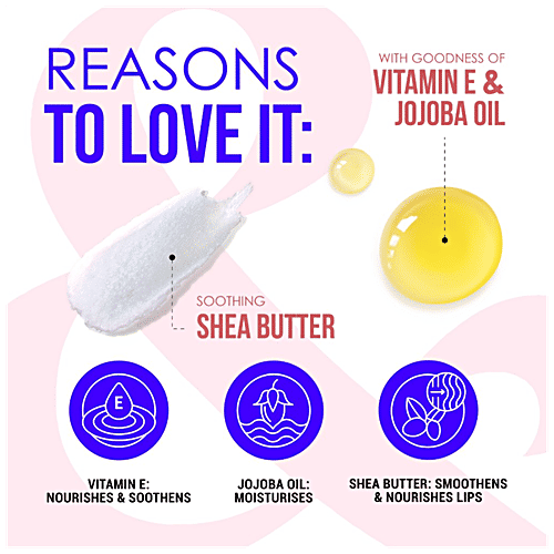 Blue Heaven Jelly & Butter Hydrating Lip Balm - Provides Nourishment, 3 g Plum Kiss 