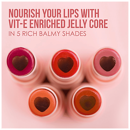 Blue Heaven Jelly & Butter Hydrating Lip Balm - Provides Nourishment, 3 g Plum Kiss 