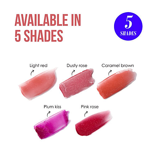 Blue Heaven Jelly & Butter Hydrating Lip Balm - Provides Nourishment, 3 g Plum Kiss 