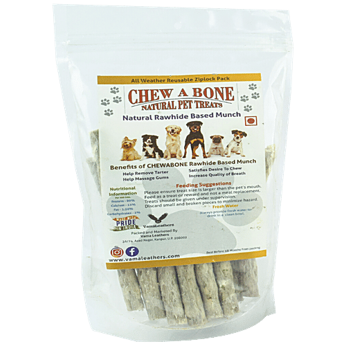 Buy Chew A Bone Rawhide Based Natural Munch Sticks All Breed Dog