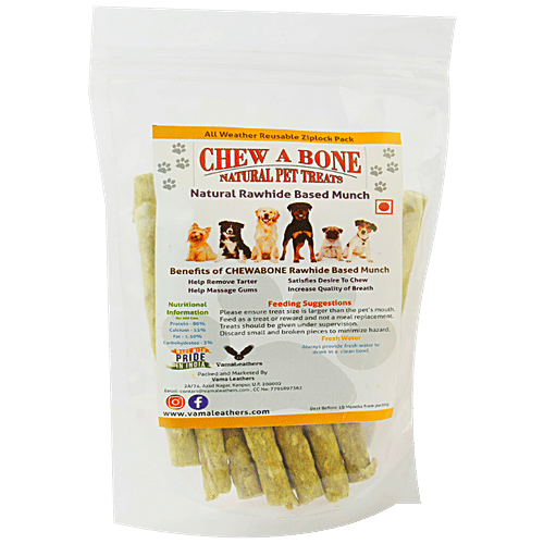 Buy Chew A Bone Rawhide Based Chicken Munch Sticks All Breed Dog