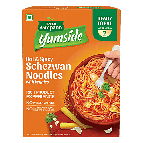 Tata Sampann Yumside Schezwan Noodles With Veggies, 285 g