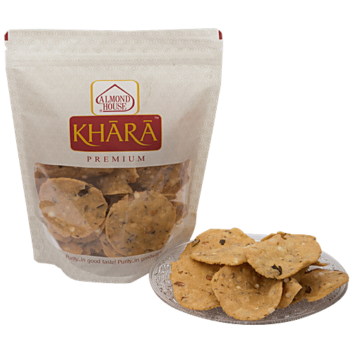 Almond House- Khara Chekkalu - Premium, Rich, Crunchy & Savoury Snack, 200 g  