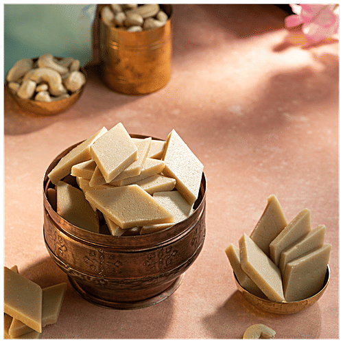 Buy Almond House Kaju Burfi Premium, Rich & Soft, Authentic Indian