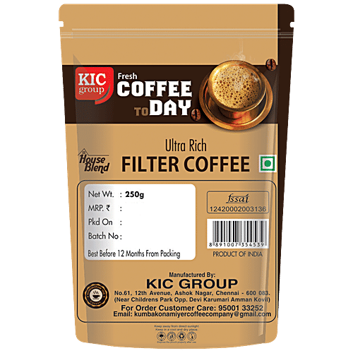 Buy Fresh Coffee ToDay Filter Coffee Special Ghee Roasted, Ultra Rich, Refreshing, Aromatic