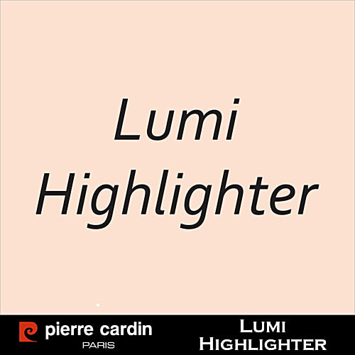 Pierre Cardin Paris Lumihighlighter - Pen Form, Waterproof, Lightweight, 1.4 g 001 