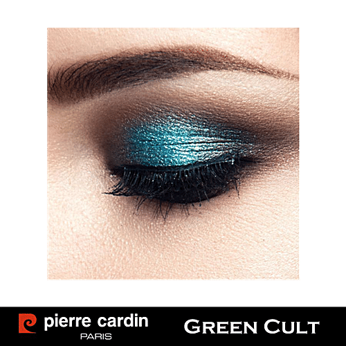 Pierre Cardin Paris Iconic Palette Eyeshadow - Highly Pigmented, Long-lasting, 10 g Green Cult 