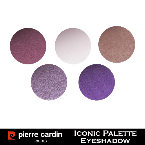 Pierre Cardin Paris Iconic Palette Eyeshadow - Highly Pigmented, Long-lasting, 10 g Kiss & Tell 