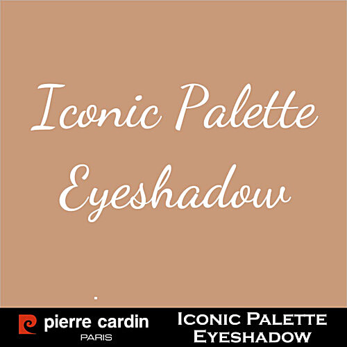 Pierre Cardin Paris Iconic Palette Eyeshadow - Highly Pigmented, Long-lasting, 10 g Kiss & Tell 
