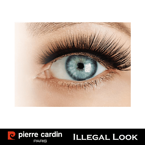 Pierre Cardin Paris Mascara - Ilegal Look Lengthening & Curling, No Smudging, Flexible Formula, 8 ml