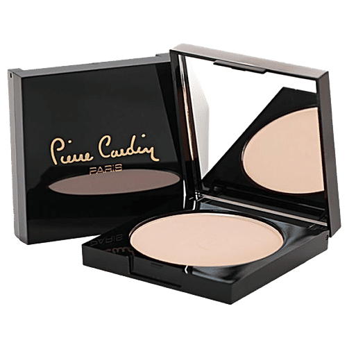 Pierre Cardin Paris Porcelain Edition Compact Powder - Photo-friendly, Soft-focus Finish, 12 g 755-Neutral Ivory 