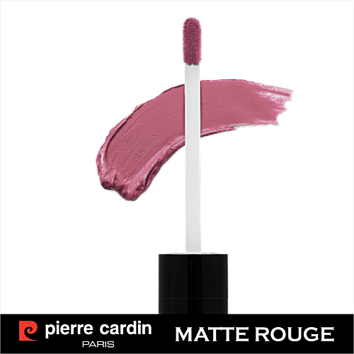 Pierre Cardin Paris Lip Master Intense Velvet Colour Lipgloss - Non-sticky Texture, Semi Matte, Highly Pigmented, 7 ml 423-Papparazzi Pink