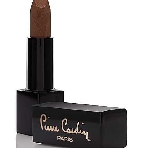 Pierre Cardin Paris Mercury Velvet Lipstick - Highly Pigmented, Longlasting, 4 g 166-Red Brown 