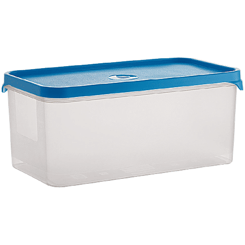 Pratap Half Time Bread Container - Small, High Quality Plastic, Assorted Colour Lid, Airtight, 2.62 L