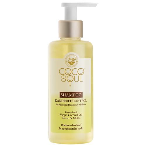 Buy Coco Soul Dandruff Control Shampoo - Neem & Methi, Soothes Itchy ...