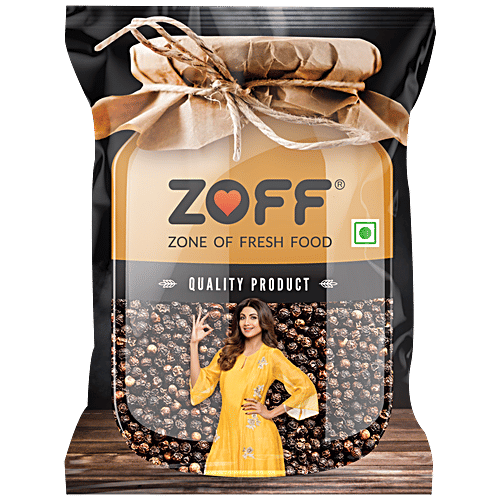 Buy Zoff Black Pepper Whole, Rich In Antioxidants, Treats Cold