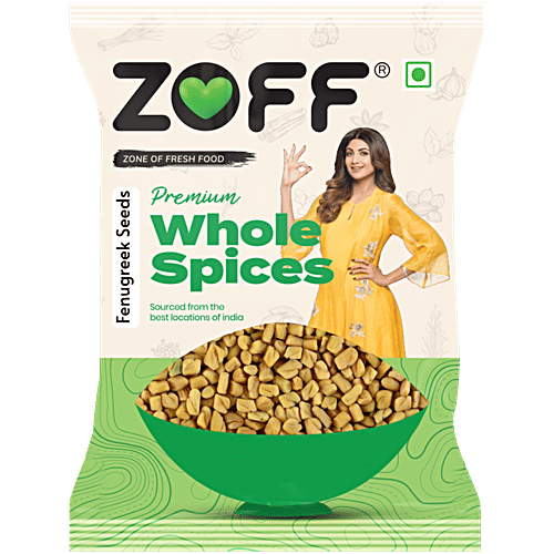 Buy Zoff Fenugreek Seeds Rich In Vitamins, Lowers Cholesterol Online