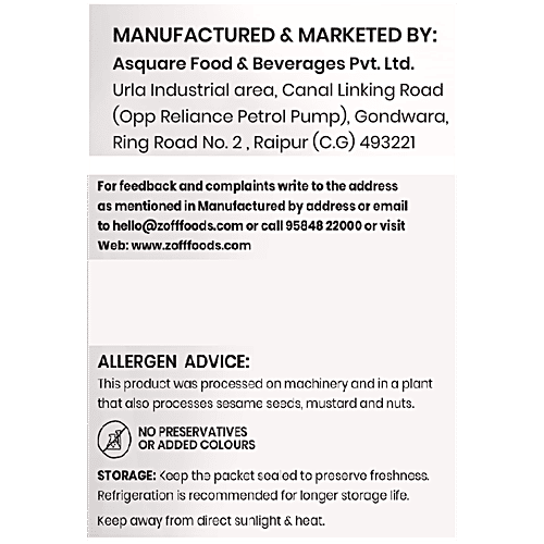 Zoff Cumin/Jeera/Jeerige, 500 g  No Preservatives & Added Colours