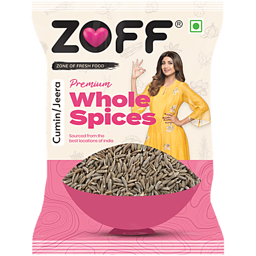 Zoff Cumin/Jeera/Jeerige, 500 g  No Preservatives & Added Colours
