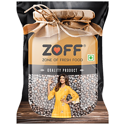 Buy Zoff Black Mustard Whole, Source Of Magnesium, Rich In Aroma Online at Best Price of Rs 90