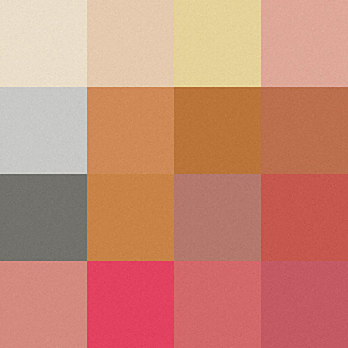 Half N Half 16 Colors Eyeshadow Palette - Highly Pigmented, Long-Lasting, Multicolour, 18 g Palette-03 