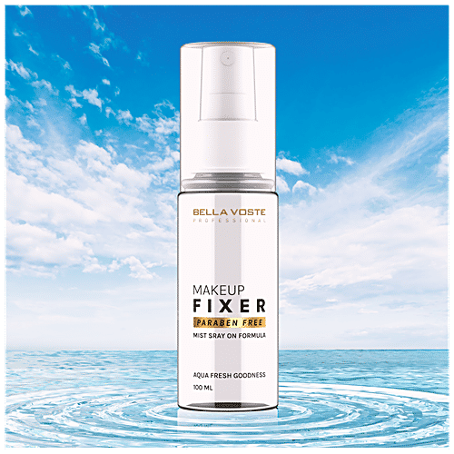 Bella Voste Professional Makeup Fixer - Mist Spray On Formula, Paraben Free, Vegan, 100 ml  