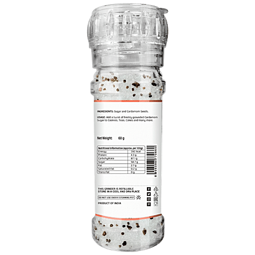 Lunn Cardamom Sugar Grinder, 60 g  