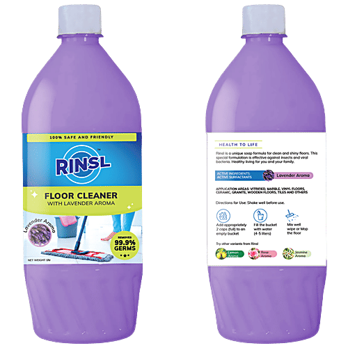 Buy Rinsl Floor Cleaner Lavender, Kills Germs, Removes Dirt, Stains