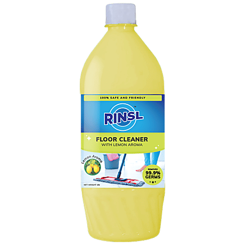 Buy Rinsl Floor Cleaner Lemon, Kills Germs, Removes Dirt, Stains
