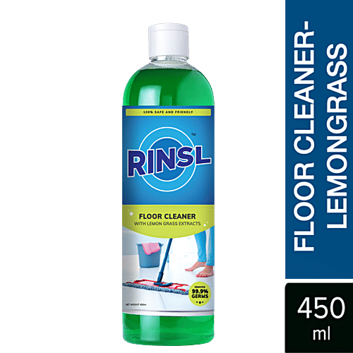 Buy Rinsl Floor Cleaner Lemon Grass Extracts, Kills Germs, Removes