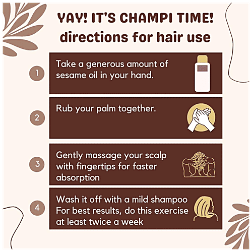 Essentia Extracts White Sesame Oil - Pure, Cold Pressed, 100 ml  