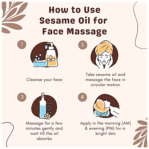 Essentia Extracts White Sesame Oil - Pure, Cold Pressed, 100 ml  