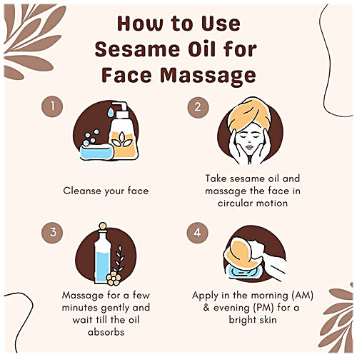 Essentia Extracts White Sesame Oil - Pure, Cold Pressed, 500 ml