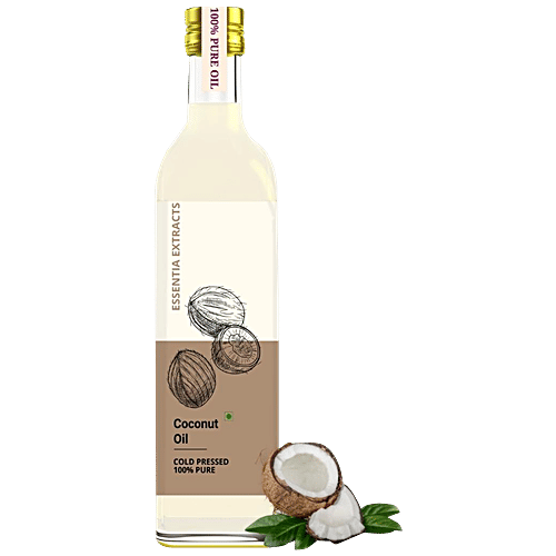 Essentia Extracts Coconut Oil - Pure, Cold Pressed, 100 ml  