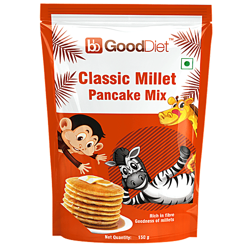 bb Gooddiet Classic Millet Pancake Mix, 150 g  
