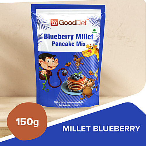 Buy GoodDiet Blueberry Millet Pancake Mix Online at Best Price of Rs