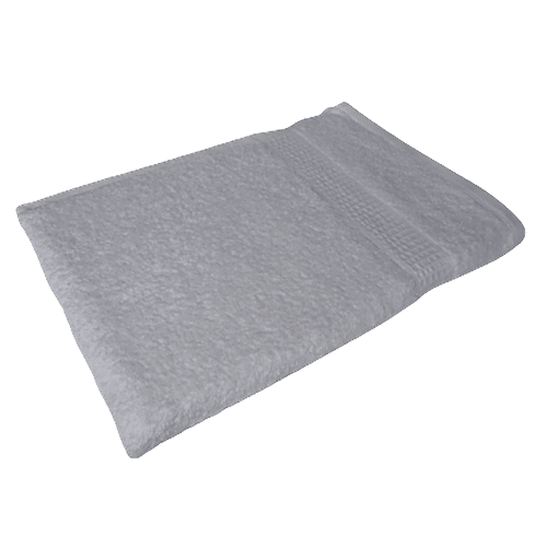 VC Cotton Hand/Face Towel - Premium, Soft, Gentle On Skin, White, 1 pc