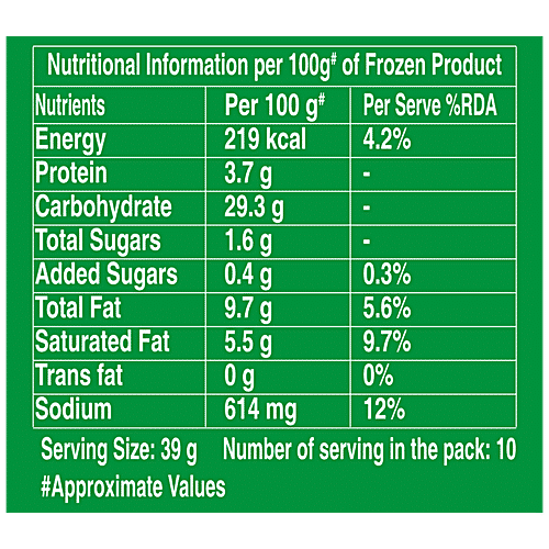 Safal Crispy Veggie Bites - Frozen Curried Vegetables, Ready To Cook, 400 g