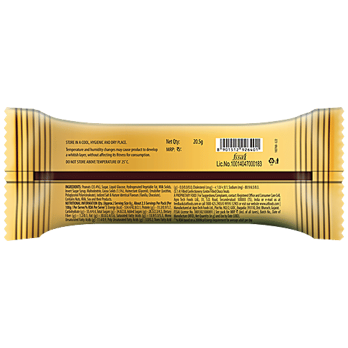Buy Sundrop Duo Peanuts Biggie Bar Crunchy, Protein Rich Online at
