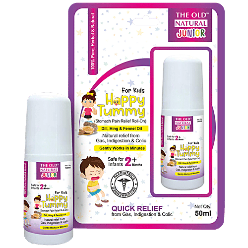 Buy The Old Natural Tummy Roll on For Kids, Free From Colic Relief
