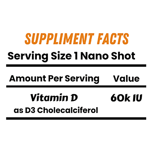 Buy The Old Natural NuvitD3 Vitamin D3 Nan Shots 60K IU, Sugar Free